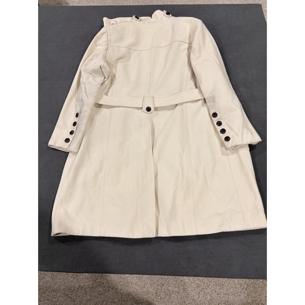 Donnybrook Trench Coat Womens 16 Beige Lined Belted Button Front Casual Outdoor - Picture 11 of 15